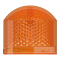 Harmony xvb7 - elément lumineux orange - eclairage flash 2j - led 24 vcc