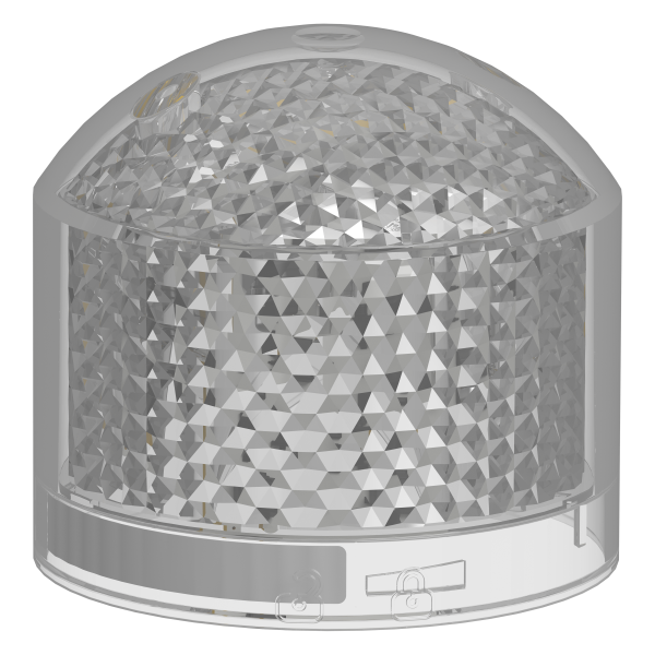 Harmony xvb7 - elément lumineux blanc - eclairage flash 2jo - led 24 vcc