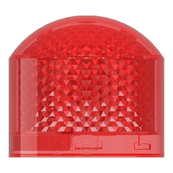Harmony xvb7 - elément lumineux rouge - eclairage flash 2j - led 24 vcc