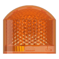 Harmony xvb7 - elément lumineux orange - eclairage flash 2j - led 24 vcc