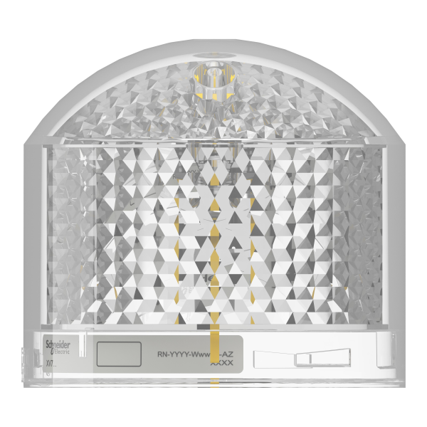 Harmony xvb7 - elément lumineux blanc - eclairage flash 2j - led 24 vcc