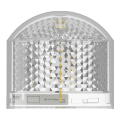 Harmony xvb7 - elément lumineux blanc - eclairage flash 2j - led 24 vcc