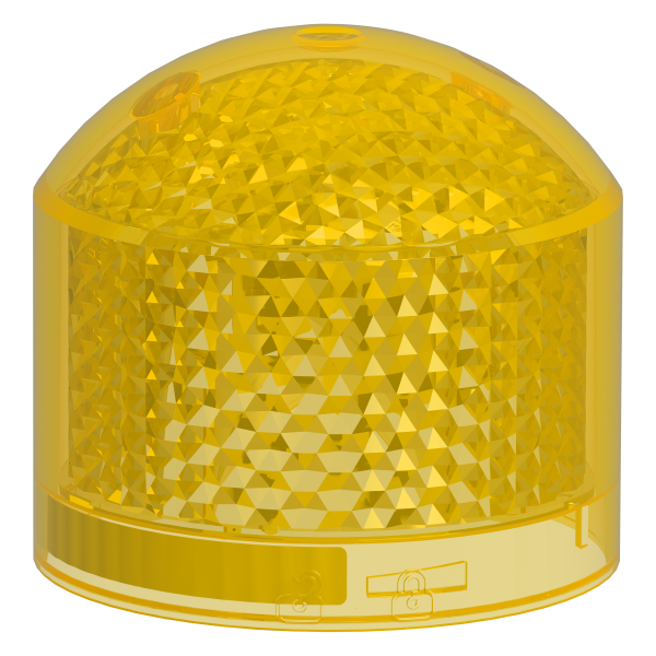 Harmony xvb7 - elément lumineux jaune - eclairage flash 2j - led 24 vcc