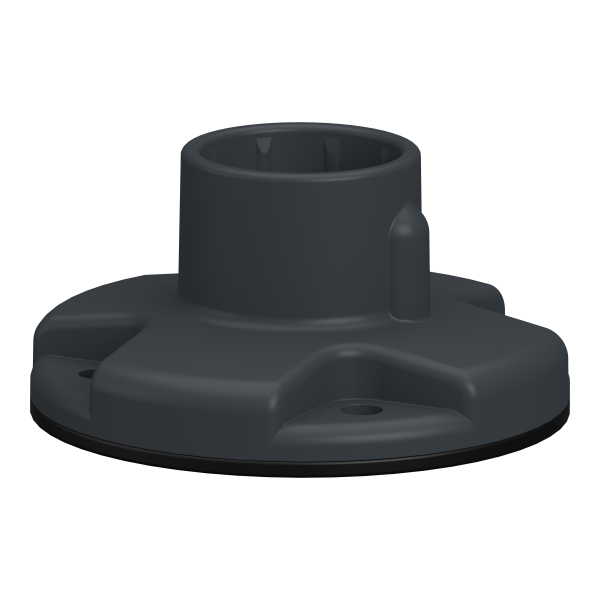Harmony xvb7 - base montage plastique gris - pour colonne - accessoire