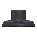Harmony xvb7 - base montage plastique gris - pour colonne - accessoire
