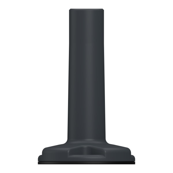 Harmony xvb7 - base montage plastique gris avec tube - pour colonne