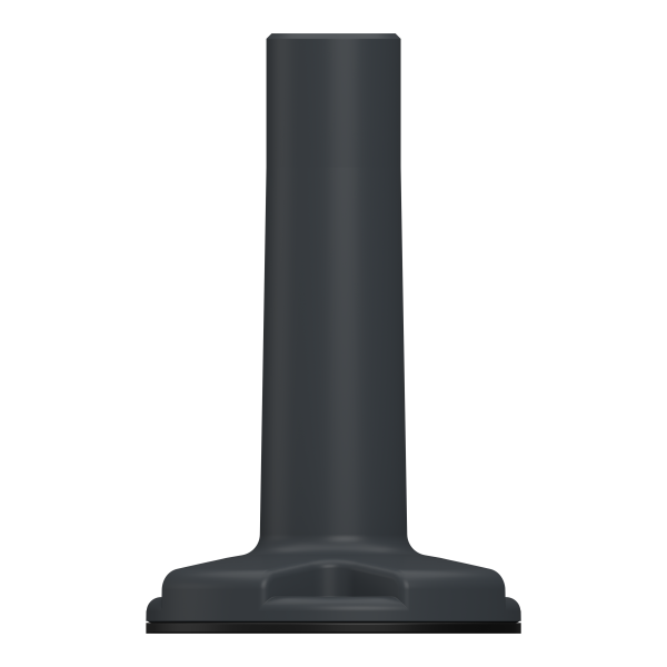 Harmony xvb7 - base montage plastique gris avec tube - pour colonne