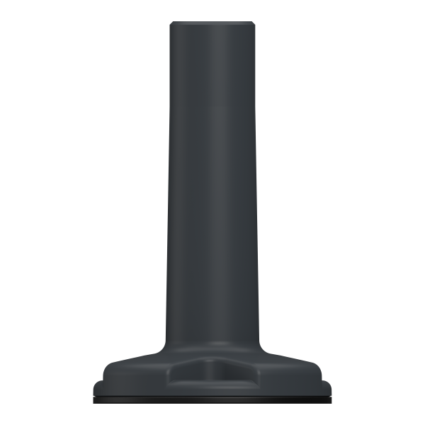 Harmony xvb7 - base montage plastique gris avec tube - pour colonne