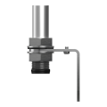 Harmony xvb7 - support montage acier+ tube aluminium hauteur 100 mm - accessoire