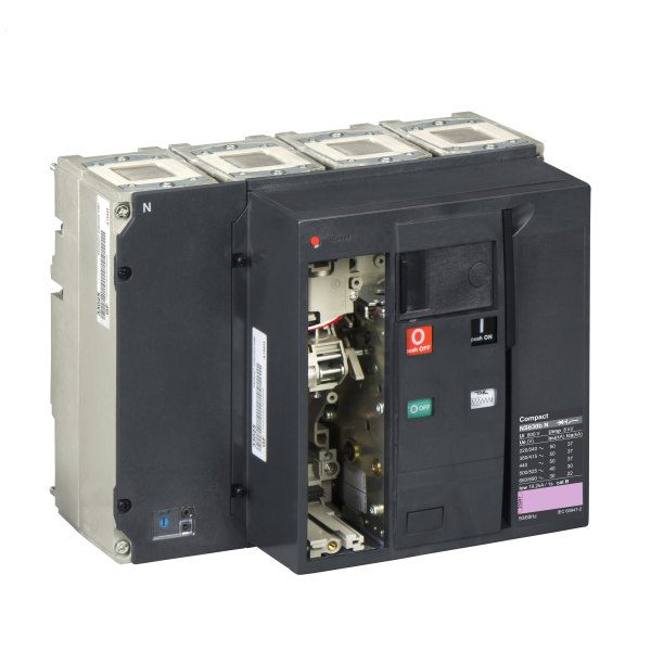 Compact ns630n - bloc coupure - 4p - 50ka - fixe électrique