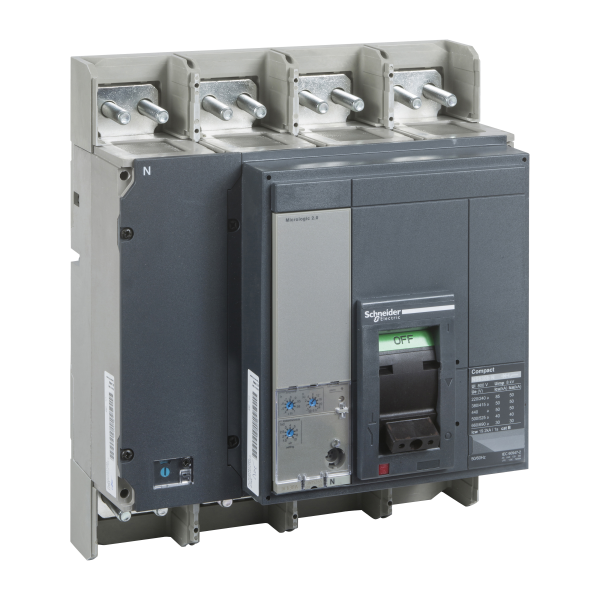 Compact ns630n - bloc coupure - 4p - 50ka - fixe électrique