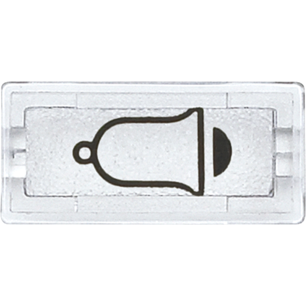 D-life - symbole de rechange hublot d'enjoliveur - transparent picto carillon
