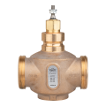 Vanne 2 voies bronze filetée pn16 dn32 kv16