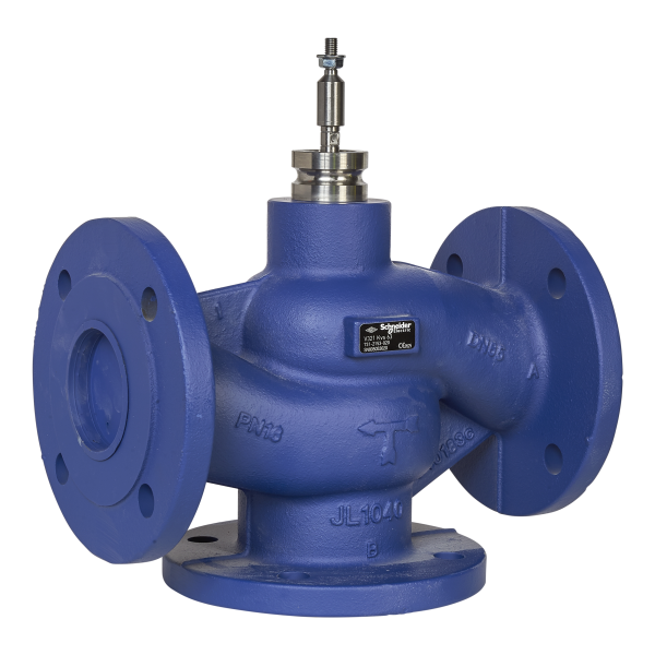 Vanne 3 voies acier à bride pn16 dn80 kv100