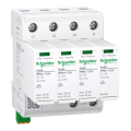 Acti9 iprd1 c25r - parafoudre type 1+2 - 18mm - 3p+n - imp=25ka/in=20ka/icc=50ka