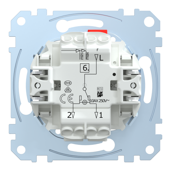 D-life - interrupteur va-et-vient lumineux localisation - 10a - méca seul