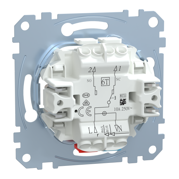 D-life - bouton poussoir no/nf - 10a - méca seul