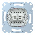 D-life - bouton poussoir double - bp no/nf + bp no/nf - 10a - méca seul