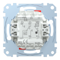 D-life - bouton poussoir double - bp no/nf + bp no/nf - 10a - méca seul