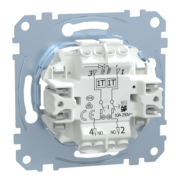D-life - bouton poussoir dble lumineux localisat - bp no+bp no - 10a - méca seul
