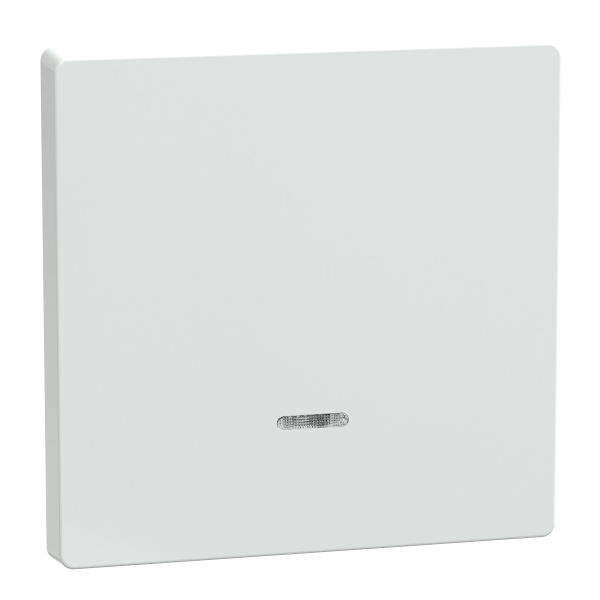 D-life - enjoliveur pour commande simple avec voyant - blanc lotus