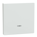 D-life - enjoliveur pour commande simple avec voyant - blanc lotus