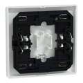 D-life - enjoliveur pour commande simple avec voyant - blanc lotus