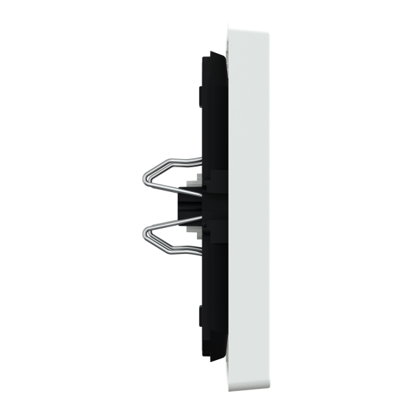 D-life - enjoliveur pour commande simple avec voyant - blanc lotus