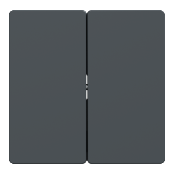 D-life - enjoliveur pour commande double sans marquage - anthracite