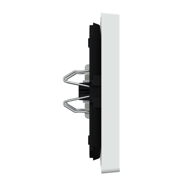 D-life - enjoliveur pour commande double sans marquage - blanc lotus