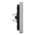 D-life - enjoliveur pour commande double sans marquage - métal nickel