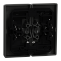D-life - enjoliveur pour commande double avec voyant - anthracite