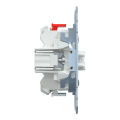 D-life - interrupteur double allumage lumineux témoin - 16a - méca seul