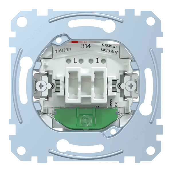 D-life - interrupteur va-et-vient lumineux témoin - 16a - méca seul