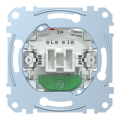 D-life - interrupteur va-et-vient lumineux témoin - 16a - méca seul