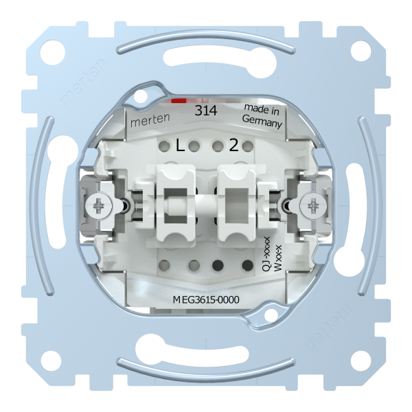 D-life - interrupteur double allumage - 16a - méca seul