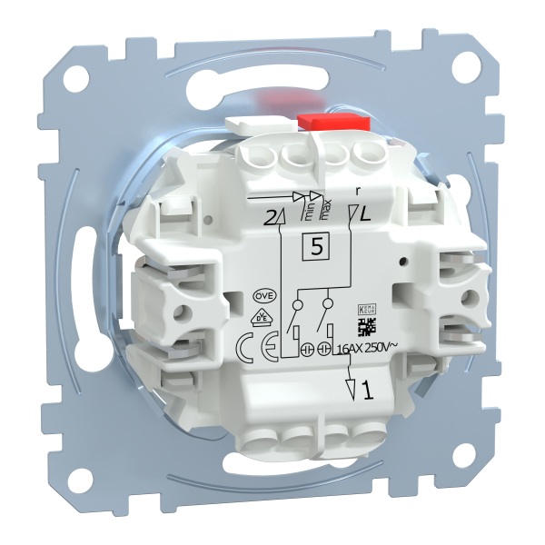 D-life - interrupteur double allumage lumineux localisation - 16a - méca seul
