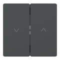 D-life - enjoliveur pour commande double volets roulants - anthracite