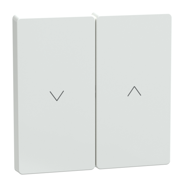 D-life - enjoliveur pour commande double volets roulants - blanc lotus
