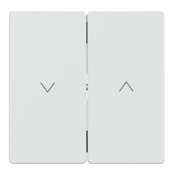 D-life - enjoliveur pour commande double volets roulants - blanc lotus