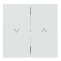 D-life - enjoliveur pour commande double volets roulants - blanc lotus