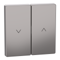D-life - enjoliveur pour commande double volets roulants - métal nickel