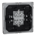 D-life - enjoliveur pour commande double volets roulants - métal nickel