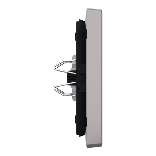 D-life - enjoliveur pour commande double volets roulants - métal nickel