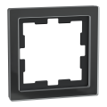 D-life - cadre de finition - verre - noir - 1 poste