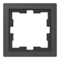 D-life - cadre de finition - verre - noir - 1 poste