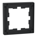 D-life - cadre de finition - verre - noir - 1 poste