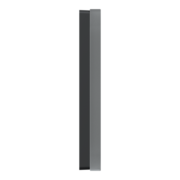 D-life - cadre de finition - verre - noir - 1 poste