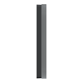 D-life - cadre de finition - verre - noir - 1 poste