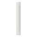 D-life - cadre de finition - verre - blanc - 1 poste
